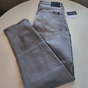 Ash Gray Buffalo Denim Jeans